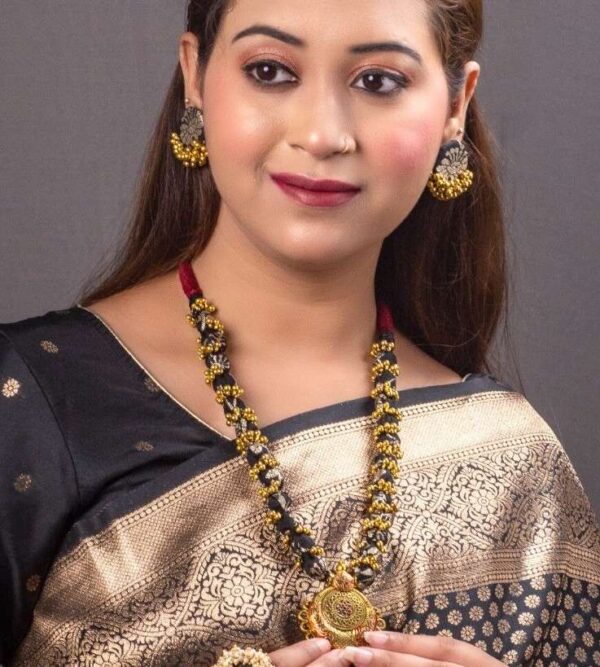 Fabric Ghungroo Neckpieces