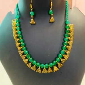 Samosa Beads Necklaces