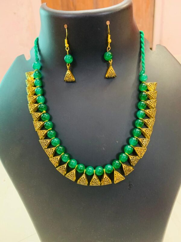 Samosa Beads Necklaces